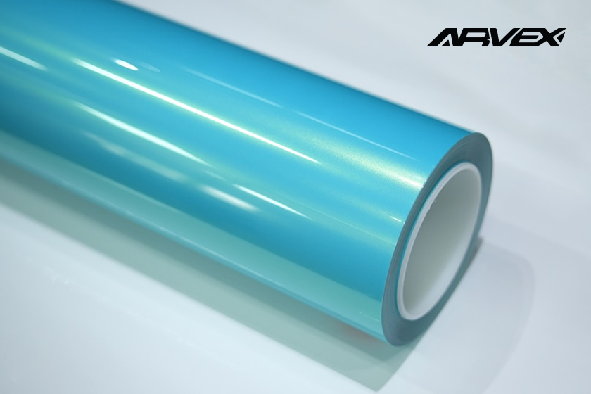 ARVEX Glacier Frost Color PPF swatch