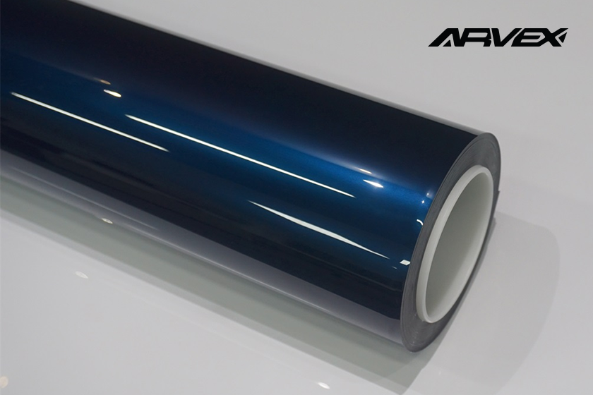 ARVEX Liquid Interstellar Blue Color PPF swatch