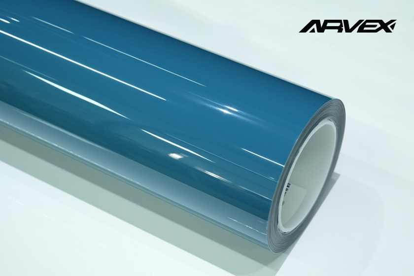 ARVEX Marina Bay Blue Color PPF swatch