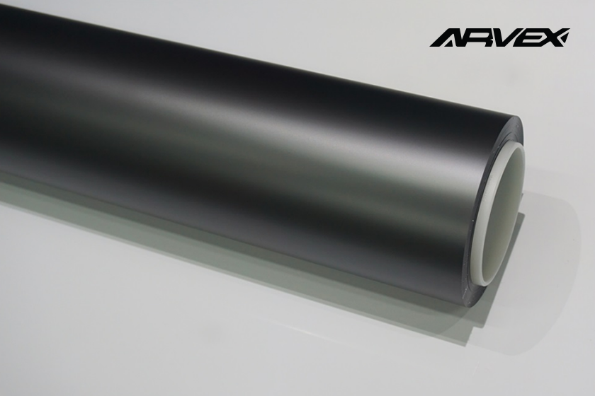 ARVEX Satin Titanium Color PPF swatch