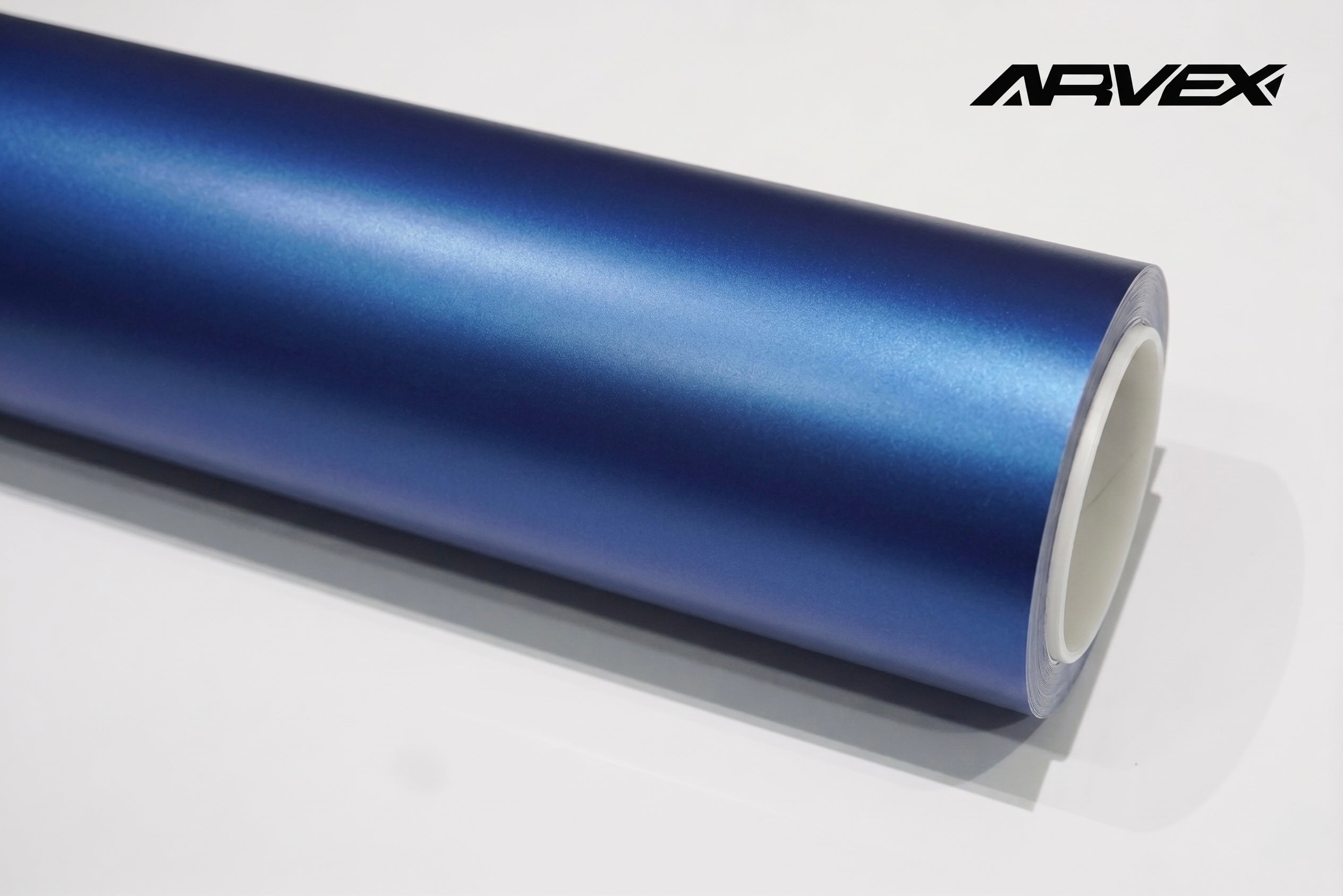 ARVEX Satin Velocity Blue Color PPF swatch