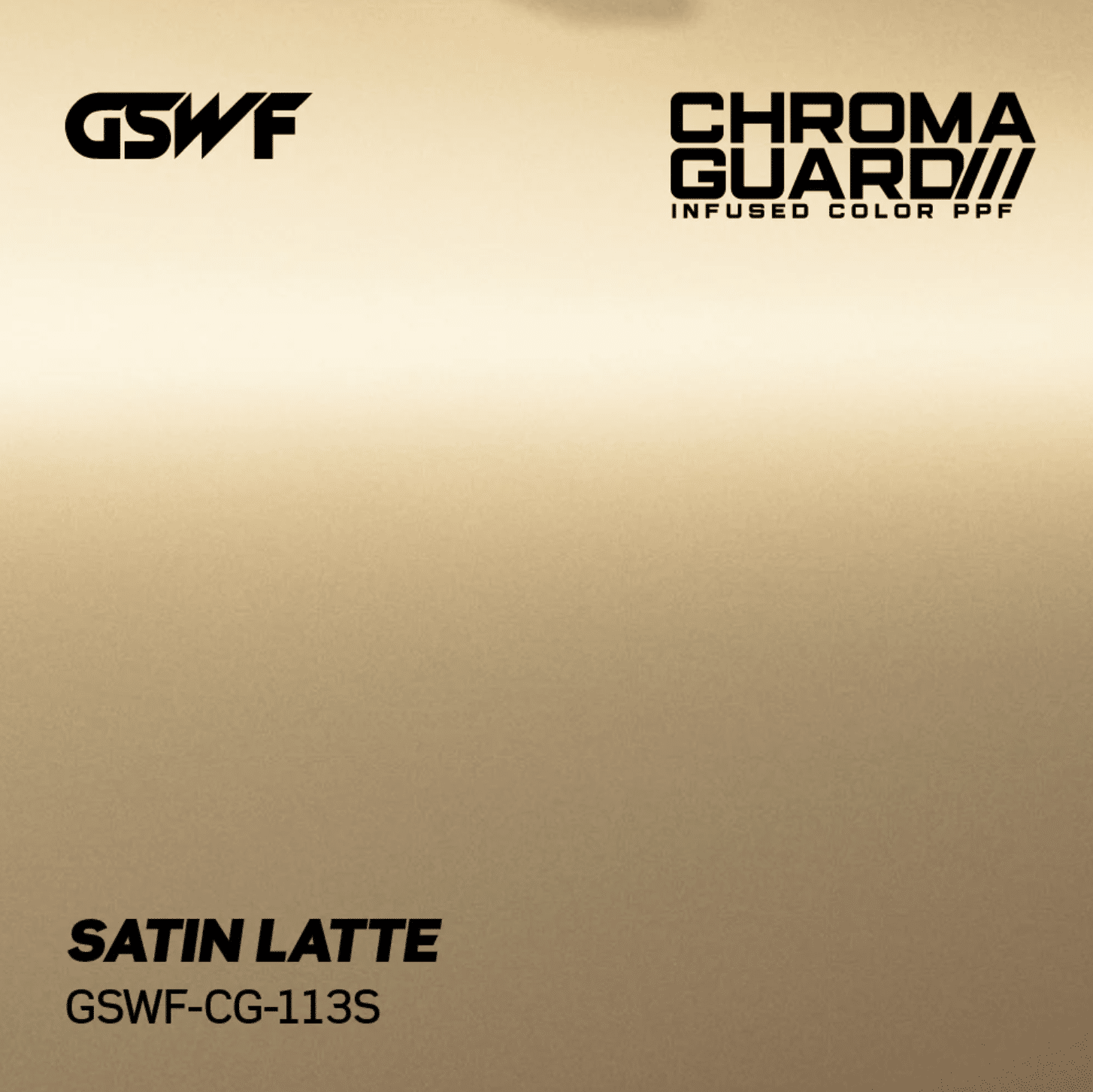 GSWF Latte (Matte) Color PPF swatch