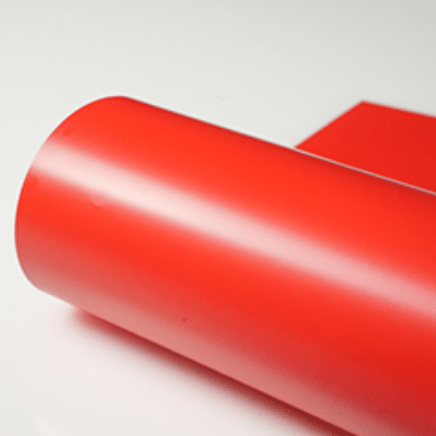 TERMINAX Satin Passion Red Color PPF swatch