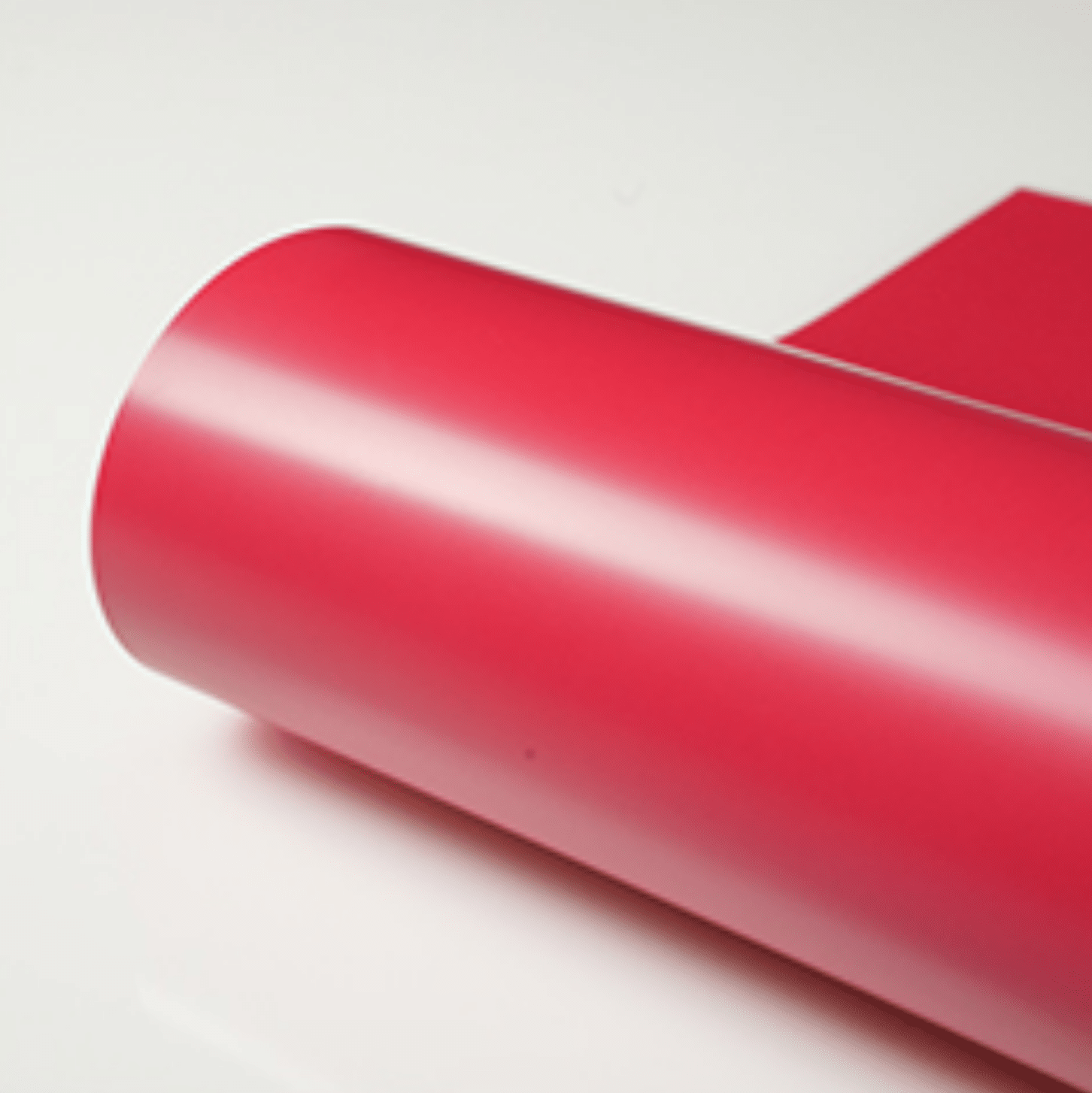 TERMINAX Satin Strawberry Red Color PPF swatch