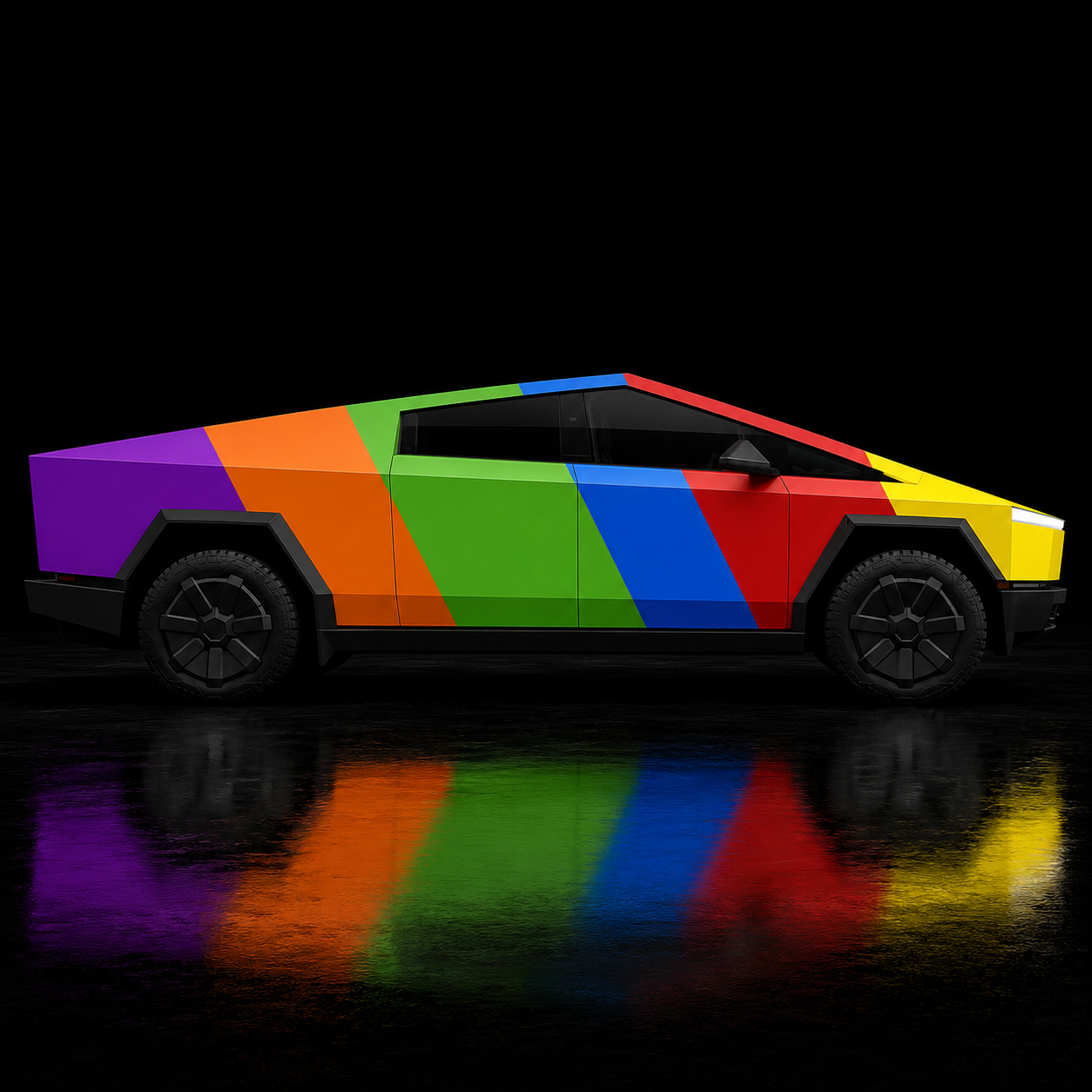 Tesla Cybertruck Full Body Color PPF Kit