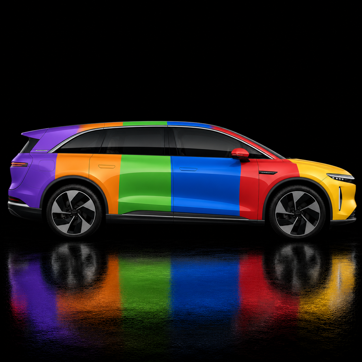 Lucid Gravity Full Body Color PPF Kit