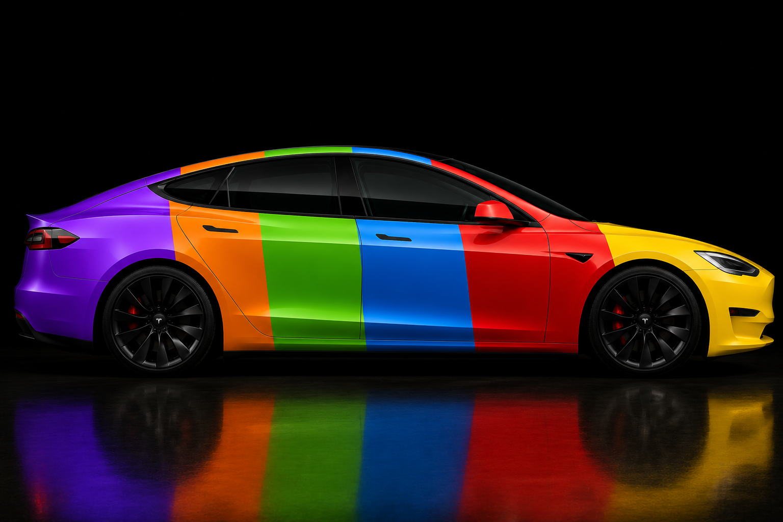 Tesla Model S Full Body Color PPF Kit